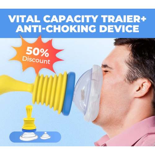 Vital capacity trainer+anti-Choking Device News Checkout