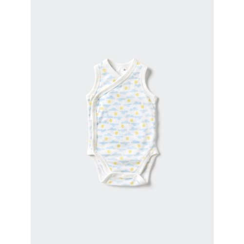 Baby Cotton Mesh Inner Bodysuit | Printed | Open Front | UNIQLO US