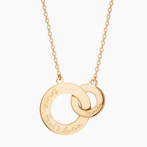 Personalised Intertwined Necklace