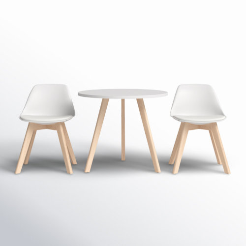 Viv + Rae™ Brockman Isabelle & Max™ Kids Table & 2 Chairs Set Modern Activity Play Table W/beech Leg Cushion & Reviews | Wayfair