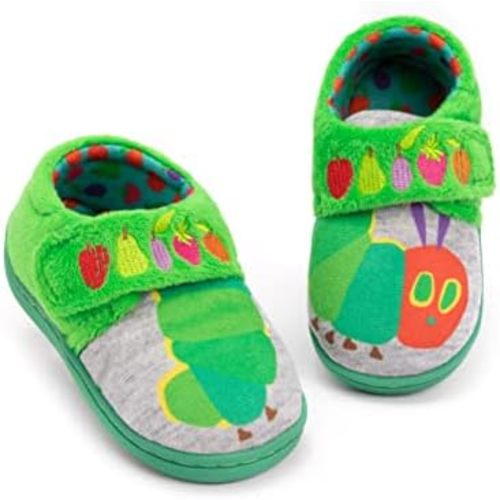 Eric Carle The Very Hungry Caterpillar Slippers Kids Toddlers Girls Book Shoes