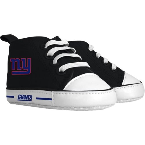 MasterPieces - NFL Baby Pre-Walkers Shoes, Officially Licensed, High Top Sneakers, Soft Anti-Slip Soles, Boys and Girls, 0-6 Months