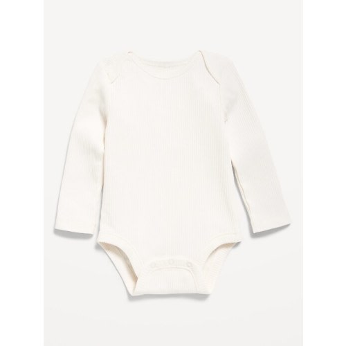 Unisex Long-Sleeve Ribbed Bodysuit for Baby | Old Navy