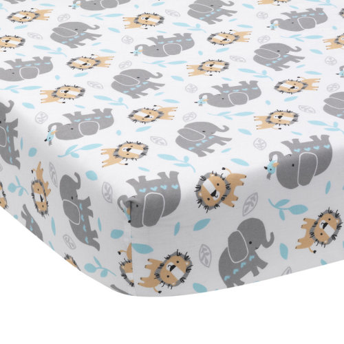 Bedtime Originals Jungle Fun Fitted Crib Sheet & Reviews | Wayfair
