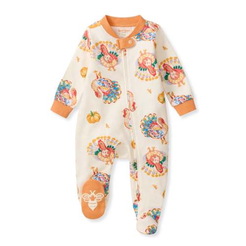 Turkey Day Cotton Sleep & Play Pajamas | Burt’s Bees Baby® – Burt's Bees Baby