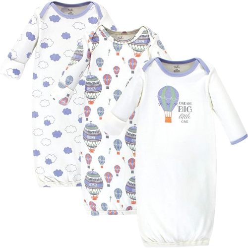 Touched by Nature Unisex Baby Organic Cotton Gowns