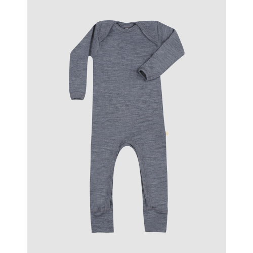 Baby merino wool one-piece no feet