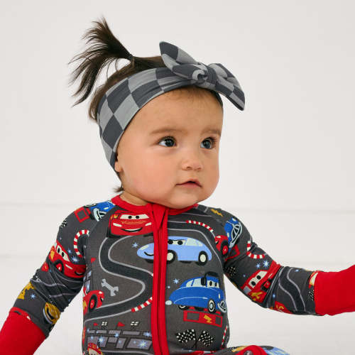 Disney & Pixar Piston Cup Luxe Bow Headband – Little Sleepies