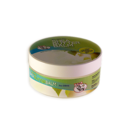 CJ's BUTTer Shea Butter Balm 2 oz. Jar: Unscented