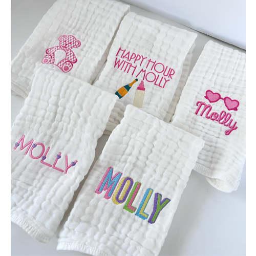 Muslin Burp Cloths – The Scouted Stitch