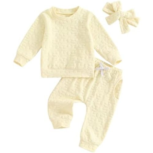 Conjunto de 3 piezas para bebé recién nacida, sudadera floral de margaritas, conjunto de 3 piezas para otoño e invierno