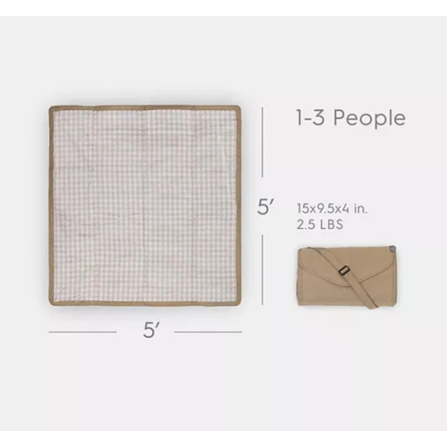 Unisex Outdoor Blanket 5 x 5 - Baby