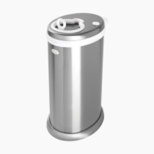 Ubbi Steel Diaper Pail - Chrome