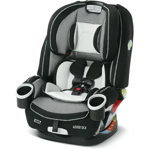 Graco 4Ever DLX 4-in-1 Car Seat, Fairmont | Infant to Toddler Car Seat, with 10 Years of Use | Rear-facing, Forward-facing and Booster Modes | Safe, Comfortable and Convenient