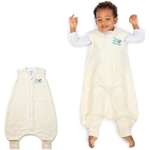 Baby Merlin's Magic Dreamsack Walker - Baby Wearable Blanket Sleep Sack - Transition Sleep Sack for 12-18 Months Babies - Promotes Restful Sleep and Plenty of Room for Hip and Leg Movement - Cream