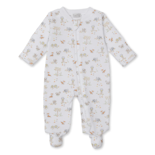 Forest Frolic Zip Footie