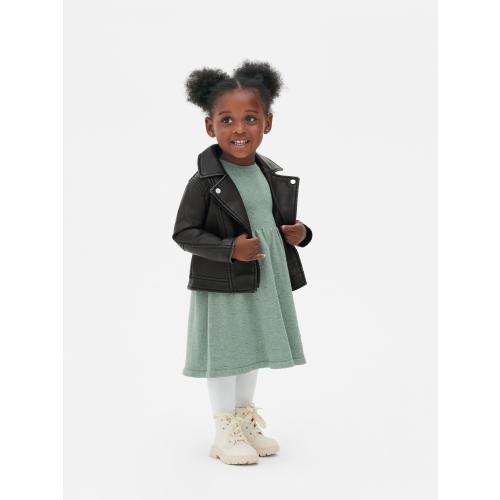 Faux Leather Biker Jacket