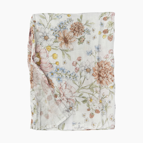 Loulou Lollipop Muslin Swaddle - Secret Garden