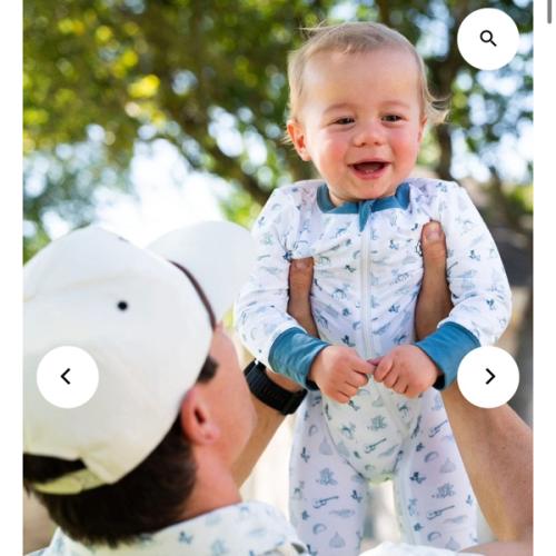 Baby Zip Up - Lone Star State – BURLEBO