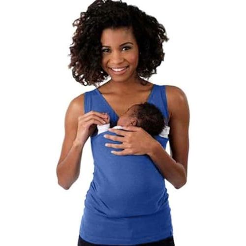 Dad and Mom Kangaroo Carrier Shirt Mens Top Women's Slim Tee Versatile Use Convenient Pockets T-Shirt