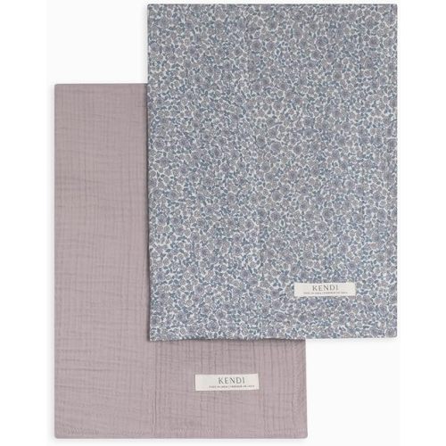 Colored Organics - Baby 2 Pack Organic Cotton Burp Cloths Set
