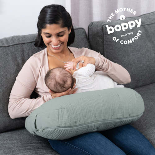 New Luxe Boppy Nursing Pillow - Premium Breastfeeding Pillow | Boppy