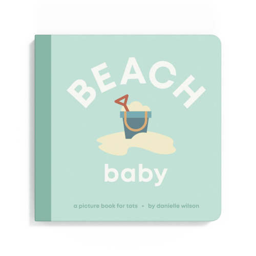 Left Hand Book House - Beach Baby  Board Book