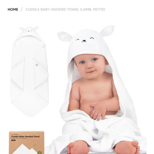 Search result: 1 result for “Cuddle Baby Hooded Towel (Lamb, Petite)” – KeaBabies