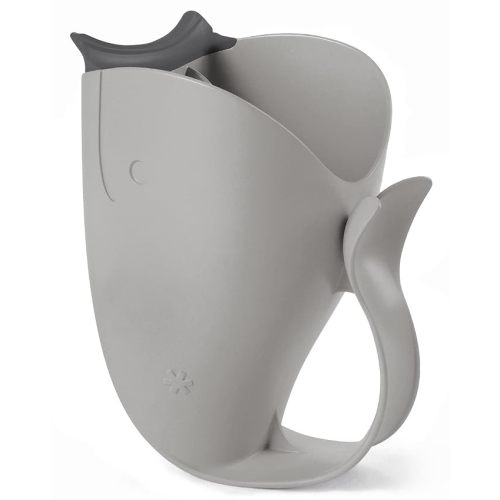 Skip Hop Baby Bath Rinse Cup MOBY Tear-free Waterfall Rinser Grey Age 0+