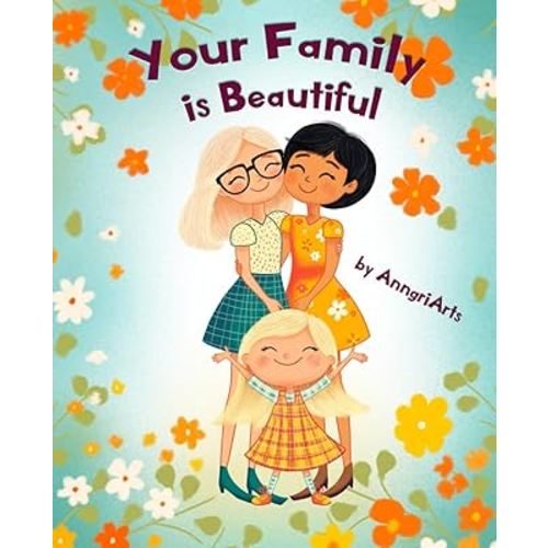 Your Family Is Beautiful: Series of Inclusive Books for Children, Toddler Books About Love and Family, Books for Kids About Different Types of Families