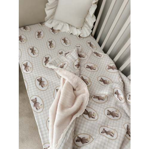 Ted & Duck Fur Lined Cot Blanket – Pop Ya Tot