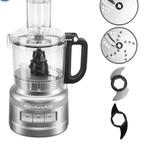 KitchenAid® 7 Cup Food Processor Plus Silver - KFP0719 - Sam's Club