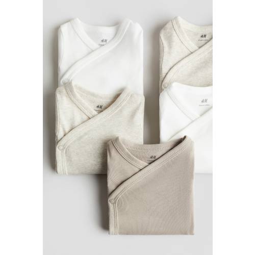 5-PACK WRAPOVER BODYSUITS