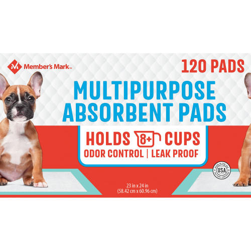 Member's Mark Multipurpose Absorbent Training Pads, 23" x 24",120 ct. - Sam's Club