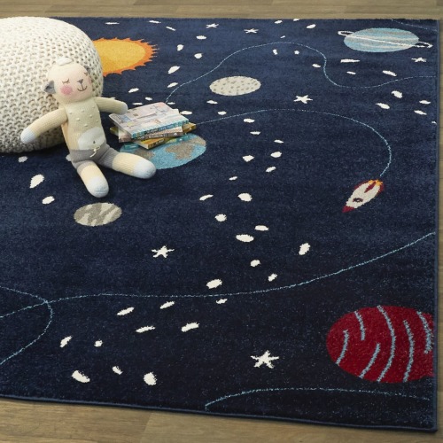 Cardano Contemporary Striped Area Rug