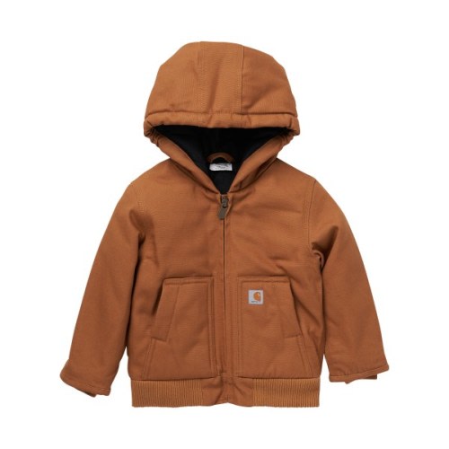 Carhartt Canvas Insulated Hooded Active Jacket for Babies or Toddlers