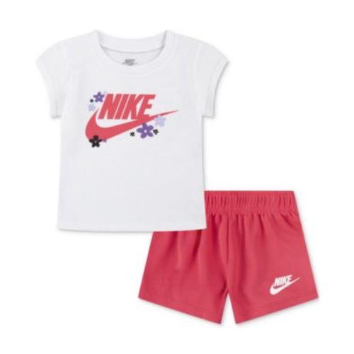 Baby Logo T-Shirt & Mesh Shorts, 2 Piece Set