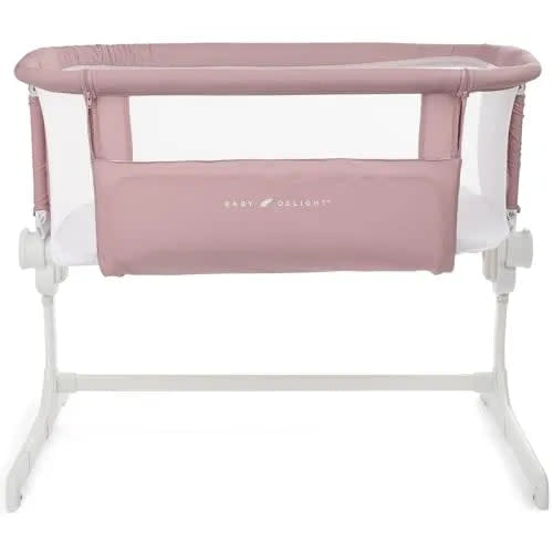 Baby Delight Beside Me Dreamer Organic Bassinet and Bedside Sleeper - Rose