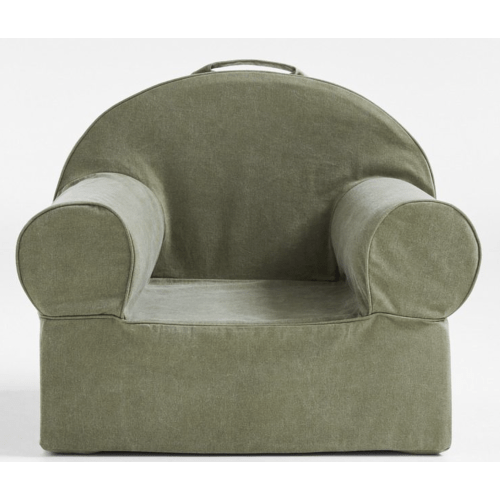Personalized Large Cyprus Green Kids Lounge Nod Chair