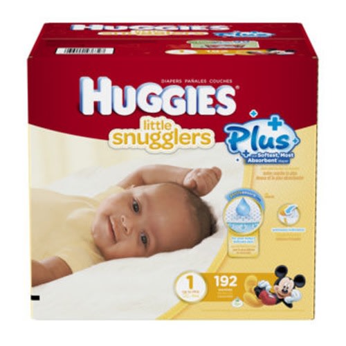 Huggies® Little Snugglers Plus Diapers Size 1 192ct