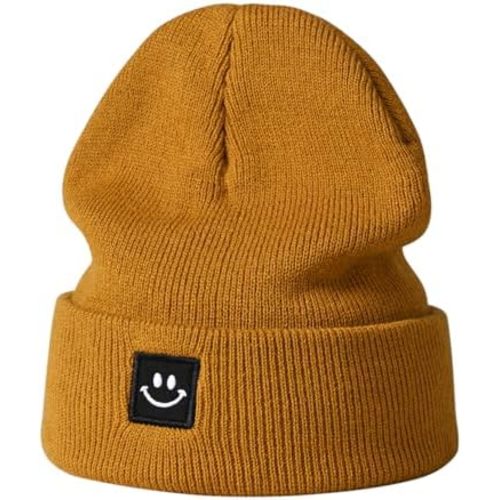 Baby Beanie Knit Ski Hat,Toddler Winter Beanies,Warm Knit Hat for Girls Boys Children Caps