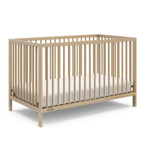 Graco Teddi 5-in-1 Convertible Crib Driftwood