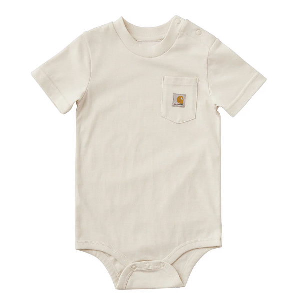 Kids' Short Sleeve Pocket Bodysuit (Baby) | Carhartt