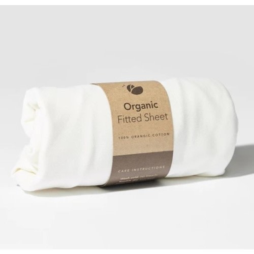 Guava Family Lotus Crib Organic Cotton Fitted Sheet