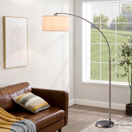Wade Logan® Pantin 78.4" Arched Floor Lamp & Reviews | Wayfair