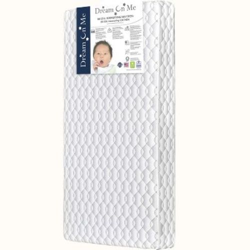Dream On Me Twilight 5” 88 Coil Inner Spring Crib And Toddler Mattress In Grey