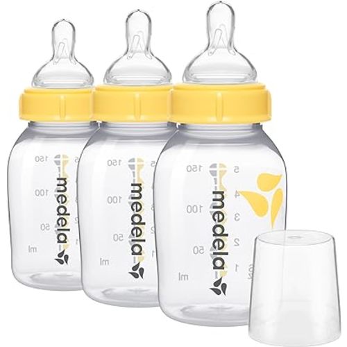 Medela Breastmilk Bottle Set, 5 Ounce, 3 Count