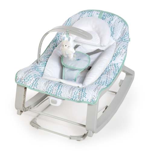 Ingenuity Keep Cozy 3-in-1 Grow with Me Baby Bouncer, Rocker & Toddler Seat, Spruce