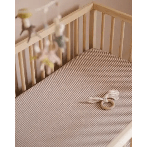 Pehr Gingham Crib Sheet