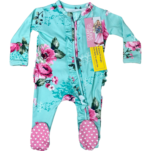 Valentina Baby Ruffle Sleeper